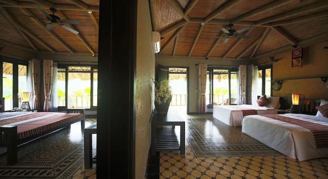 Семейный номер Standard с балконом Mai Chau Ecolodge