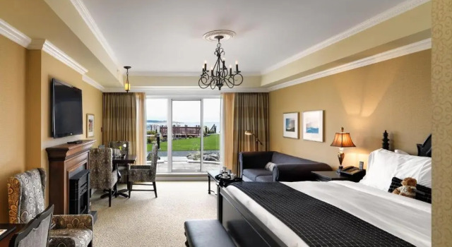 Двухместный номер Standard с видом на океан Oak Bay Beach Hotel