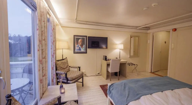 Двухместный номер Standard с видом на море Strand Hotel Fevik - by Classic Norway Hotels