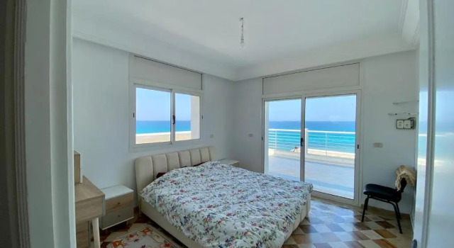 Appartement vue sur mer Penthouse 3 chambre, Book Lejlighed Lejligheder i Mahdia, Lejlighed