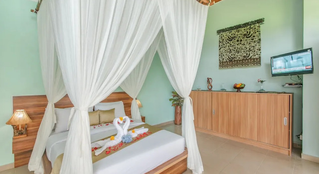 Вилла c 1 комнатой с красивым видом из окна Villa DCarik Bali