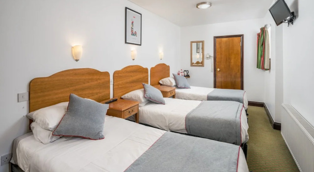 Трёхместный номер Standard Abbey Hotel, London Shepherds Bush