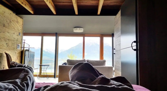 Chalet with view of the mountains and the Thun lake, Prenota Chalet Aeschlen ob Gunten 