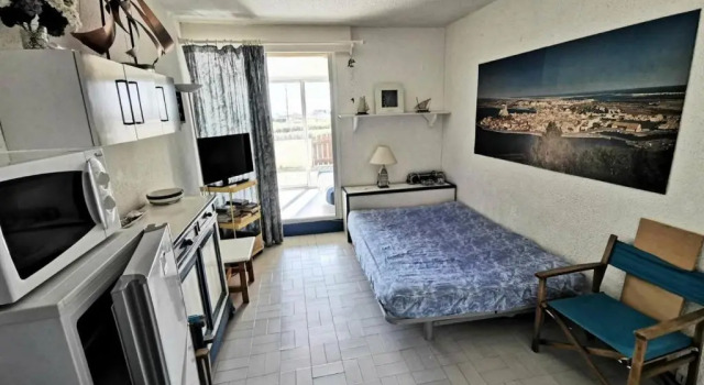 Résidence LES NEFS DES SABLES - Studio pour 4 Personnes 74, Réserver Hôtel Leucate Corbières