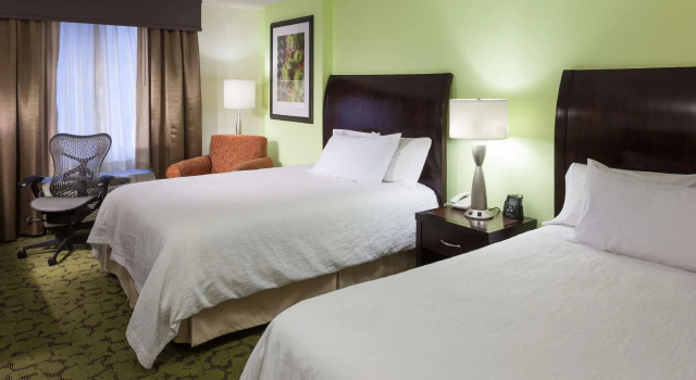 Четырёхместный номер Standard Hilton Garden Inn Denver Highlands Ranch