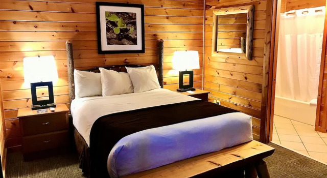 Четырёхместный номер Standard с балконом Mountain Top Inn and Resort