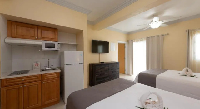 Deluxe δίκλινο δωμάτιο με θέα στη θάλασσα Baker's Suites