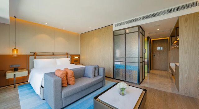 Двухместный номер Premium с видом на город Holiday Inn Zhuhai City Center by IHG