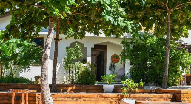 Кровать в общем номере Dar Mar Hostel & Coworking