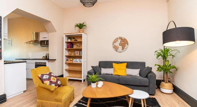 Апартаменты с 3 комнатами Appartements Scaliger Wifi Proche Gare