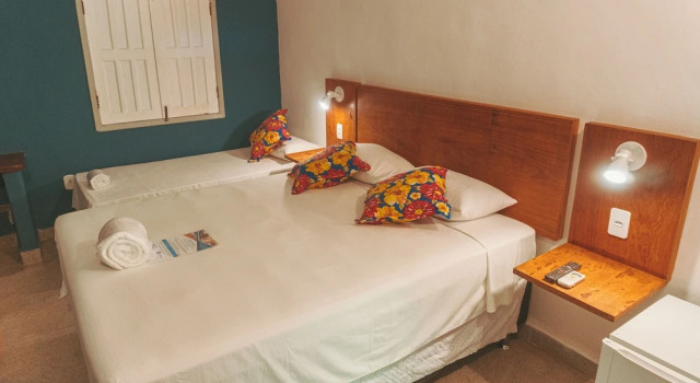 Трёхместные апартаменты Standard Travel Inn Pousadas & Beach Club Trancoso