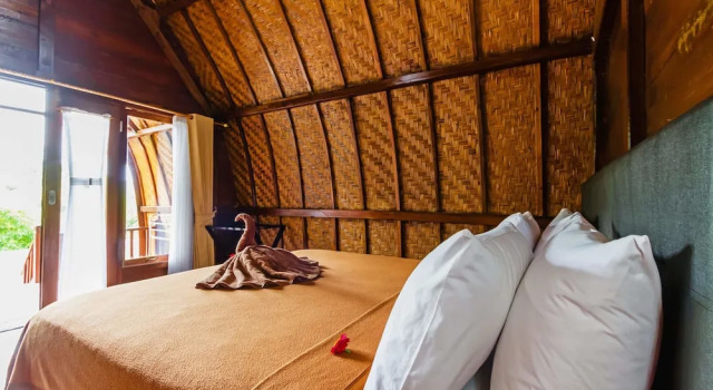 Habitación doble Estándar con vista al terreno Butterfly Bungalow