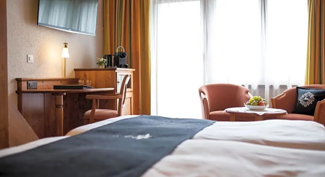 Номер Standard National Zermatt - Matterhorn Views, Sunnegga Gateway & SPA