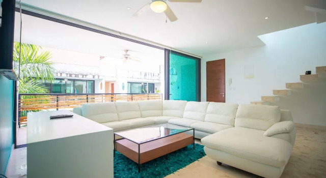 New Apartment Private Pool and Terrace, Rezerwuj Apartament Hotele w Quintana Roo z parkingiem, Parking