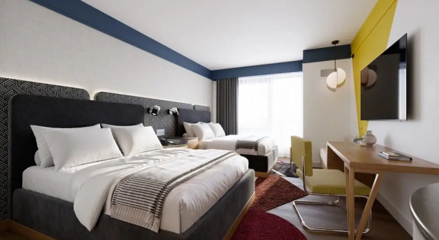 Четырёхместный номер Standard Hotel Celare, Cincinnati Midtown, a Tribute Portfolio Hotel
