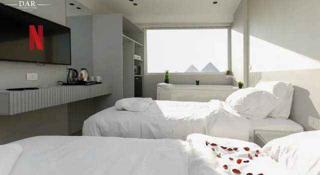 Номер Deluxe с видом на горы DAR Pyramids View Inn - Rooftop