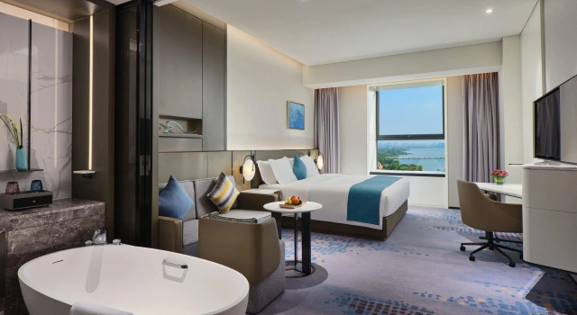 Двухместный номер Standard Crowne Plaza Wuhan Development Zone by IHG