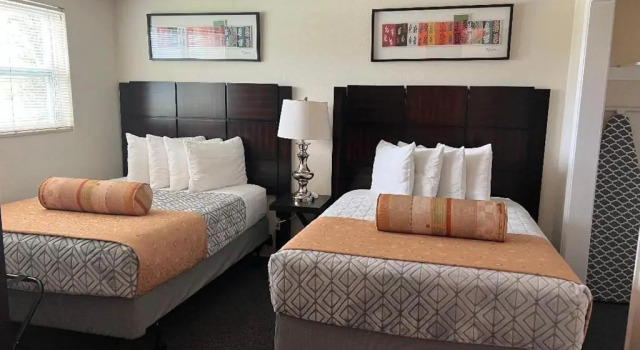 Двухместные апартаменты c 1 комнатой Beachside Resort Motel