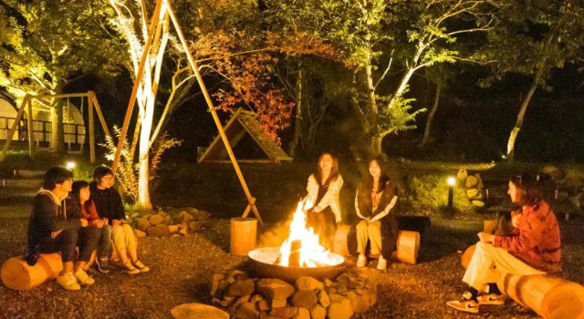 The Village Yufuin Onsen Glamping, Prenota Campeggio Hotel a Kyushu con parcheggio, Parcheggio
