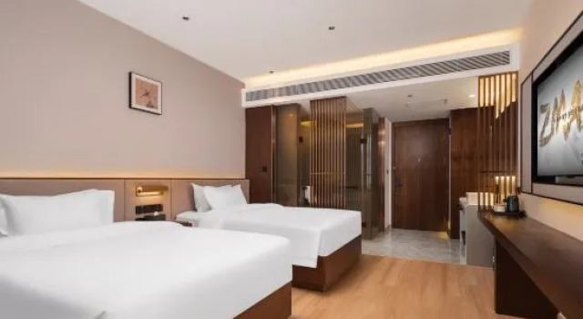 Люкс ZMAX Manxi Hotel (Tianjin Wuqing High-speed Railway Station Florence Town)