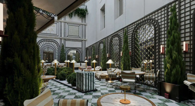 Hotel SAX Paris, LXR Hotels & Resorts, Забронировать Отель Отели Парижа 5 звезд, рядом с Станция метро Pasteur, 5*
