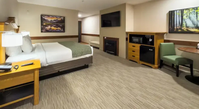 Двухместный номер Deluxe с балконом Carson Hot Springs Resort & Spa
