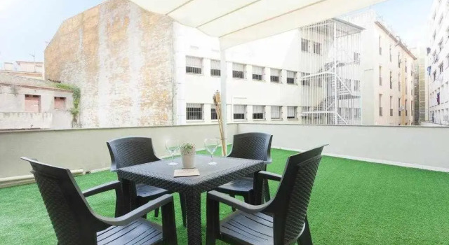 Апартаменты Apartamento para 4 con terraza privada en el centro