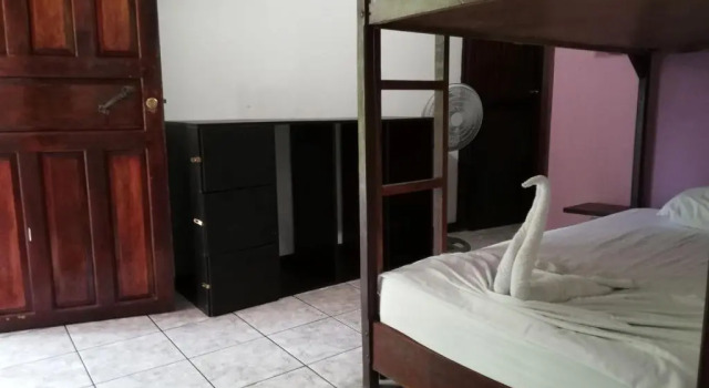 Кровать в общем номере Aracari Garden Hostel