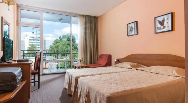 Двухместный номер Standard с балконом и с видом на парк Flamingo Beach Hotel