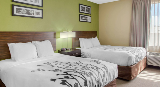 Четырёхместный люкс Sleep Inn & Suites Bakersfield North