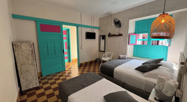 Четырёхместный номер Classic CASA HOTEL LAS HORTENSIAS