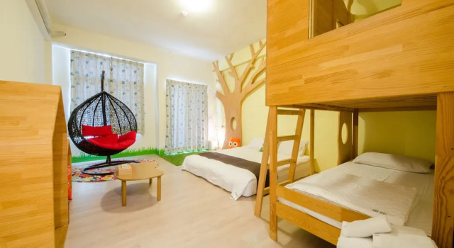 Трёхместный номер Standard с балконом anping2x2 b&b