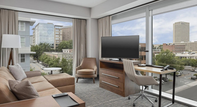 Люкс с 2 комнатами Residence Inn by Marriott Greenville Downtown