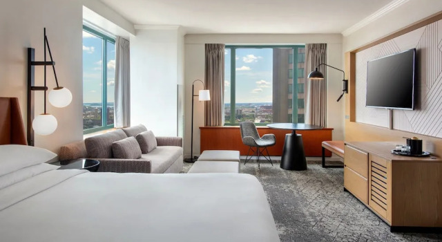 Двухместный люкс-студио Sheraton Boston, a Marriott Hotel