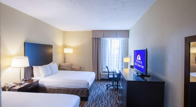 Четырёхместный номер Standard Americas Best Value Inn West Point, MS