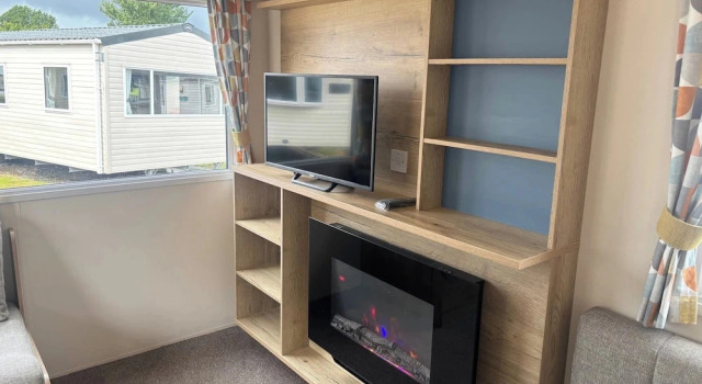 Caravan Sleeps 5 - Decking, Parking, Pet Friendly, จอง บ้านพักตากอากาศ แบล็คพูล Lancashire