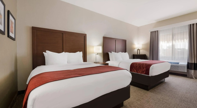 Четырёхместный номер Standard Comfort Inn Onalaska - La Crosse Area