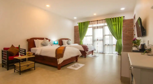 Двухместный номер Deluxe с балконом и с красивым видом из окна Eco Villa