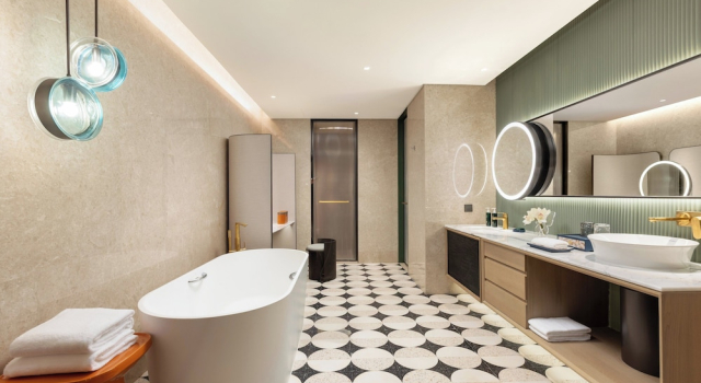 Люкс c 1 комнатой с видом на реку Hotel Indigo Zhuhai Hengqin by IHG
