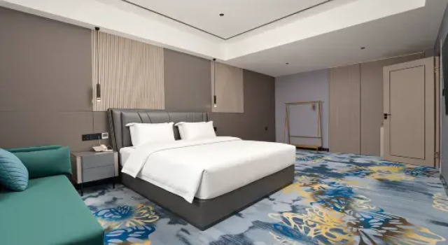 Двухместный люкс Deluxe Star Yimeng Hotel (Foshan Nanzhuang Huaxia Ceramic CitySubway Station)