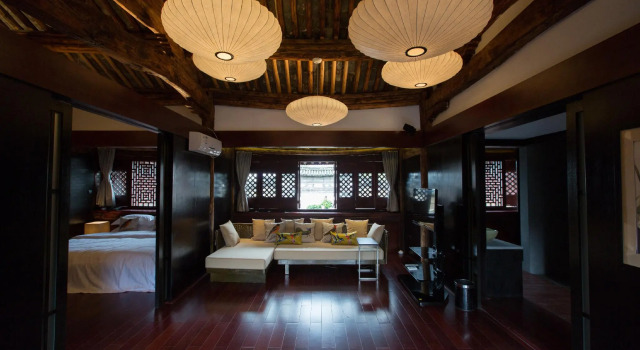 Люкс с видом на сад Dali Sky Valley Heritage Boutique Hotel