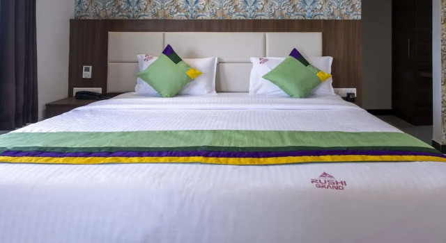 Номер Deluxe Treebo Rushi Grand, 1 km to Rushikonda Beach