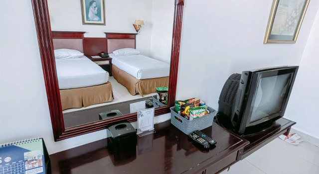 Deluxe Twin room PIA Hotel Bandung
