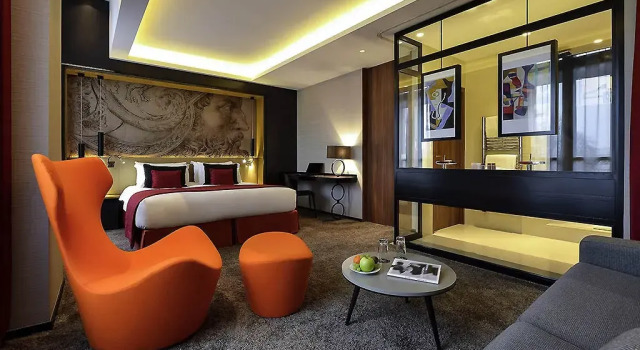 Номер Deluxe Grand Hôtel La Cloche Dijon - MGallery Collection