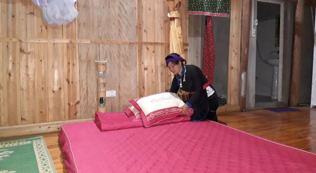 Homestay Van Khuya, Reservar Hotel Hotéis em Bac Ha com estacionamento, Estacionamento
