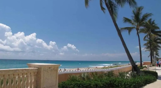 Апартаменты Palm Beach Paradise Walk to Beach Pool WiFi 86" TV WiFi
