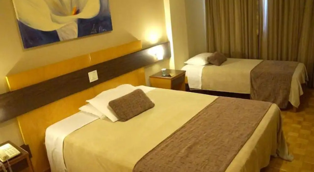 Трёхместный номер Luxury Gran Continental Hotel Taubaté