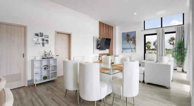Apt With 3 Bedrooms bbq Terrace in Cap Cana, Book Lejlighed Punta Cana Den Dominikanske Republik