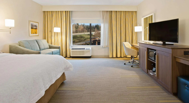 Двухместная студия Hampton Inn & Suites- Seattle Woodinville Wa