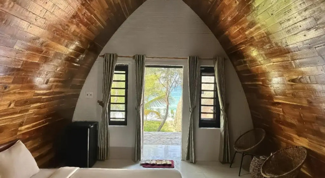 Бунгало с видом на море Resort Hoa Loi